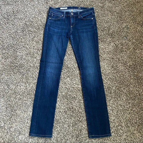 AG Aubrey Skinny Straight Jeans 25/R - Picture 4 of 8